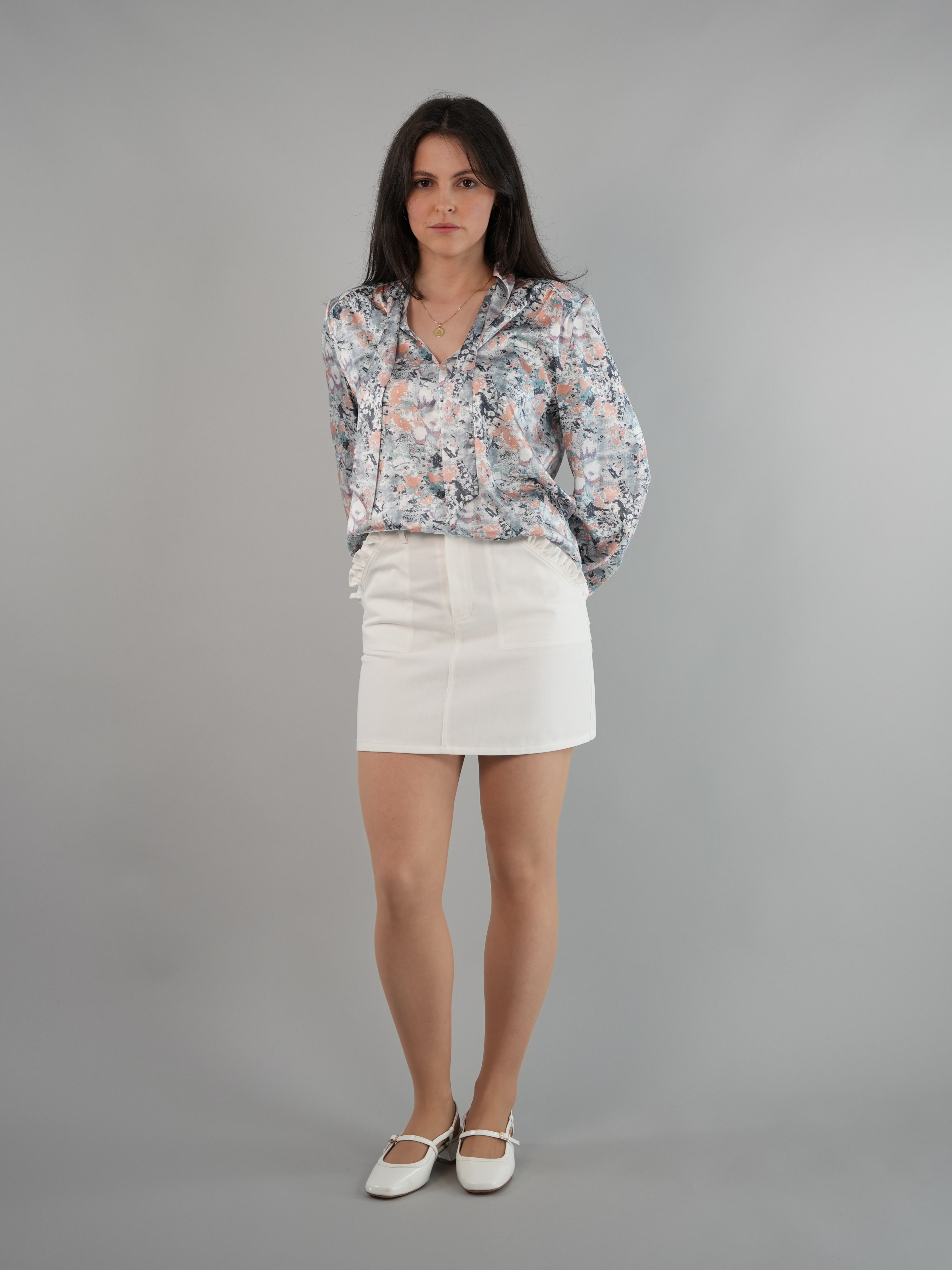 BLUSA IN SETA