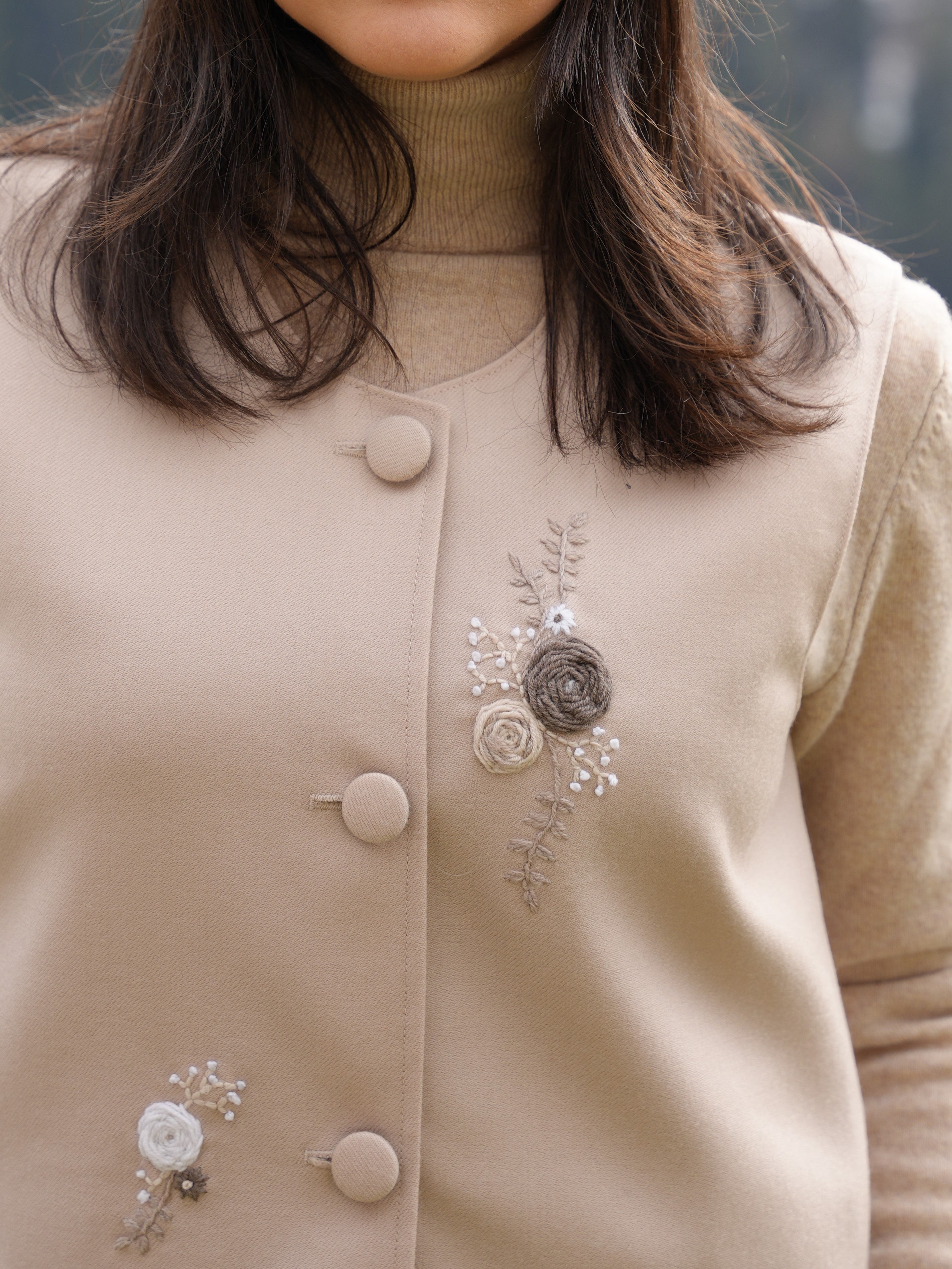 GILET - LINEA RICAMO